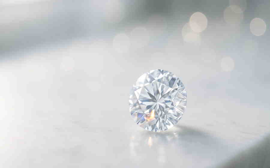 ブリリアンス・ファイア・シンチレーションの違いを表現するラウンドダイヤの輝き