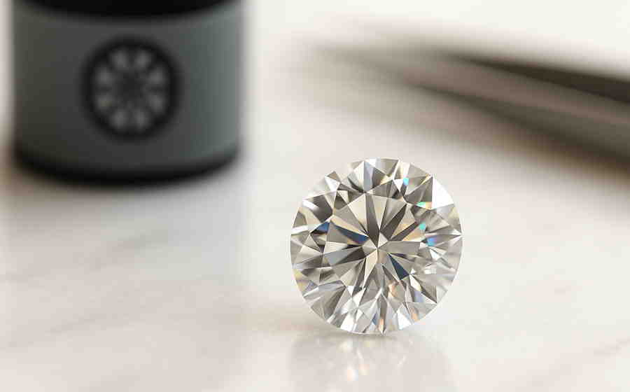 H&Cスコープとラウンドダイヤ